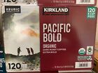 Kirkland Signature Pacific Bold K-Cups, Organic Dark Roast Coffee, 120 Count
