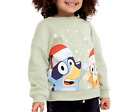 Bluey Christmas Sweatshirt Shirt Toddler Boy Girl Top 2T 3T 5T Disney Bingo NWT