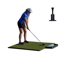 5x5 Country Club Elite® Golf Mat - New Range Hitting Mat w/ Turn & Lock Tee