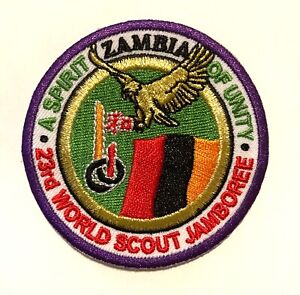 2015 23RD World Scout Jamboree ZAMBIA CONTINGENT badge