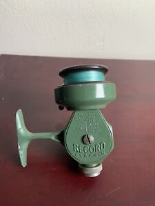 RARE VINTAGE SWISS MADE RECORD SPINNING REEL SIEGRIST ZURICH - Great Shape!