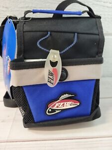 FLW Outdoors Fishing Tackle Bag BLUE Room for 2 5x7 Plastic Storage Containers