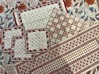 Antique Linen Table Centre Runner French Lace Vintage Embroidered Job Lot