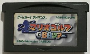 Mario Golf Advance Tour GBA (Nintendo GameBoy Advance, 2004) Game Boy Cartridge