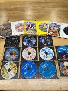 Lot of (13) Nintendo Wii Games - UNTESTED - Discs Show Moderate/heavy Wear Mario