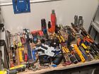 New Listingwholesale tool lot, hand tools, miter saw, cordless drill, clamps, no reserve!