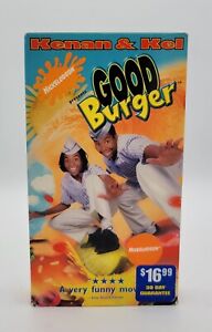 Good Burger (VHS, 1998) Nickelodeon - Kenan & Kel - Tested & Works