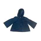 Women S Prairie Underground Teal Zip Hooded Jacket Coat Organic Cotton Zip