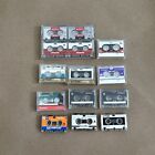 Lot of 14 Used Mixed Microcassette Tapes - Sony Panasonic TDK Olympus 60 30 min