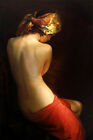 Wall art Realistic nude women oil painting Giclee Art Printed on canvas L3198