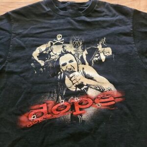 Dope Band Music Tour Black T-Shirt Cotton gift new new shirt
