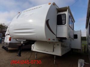 New ListingNo Reserve Used 5th wheel camper trailer RV Slide cheap REPO needs TLC tiny home