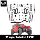 3.5 Inch Lift Kit for Jeep Wrangler JL Unlimited 2018-2023 (For: 2021 Jeep Wrangler Unlimited Sahara 3.6L)