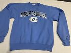 University Of North Carolina UNC Tar Heels Blue Sweatshirt Adult Size XS Champio