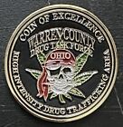 💥VERY RARE Warren County Sheriff Office Drug TF Ohio HIDTA Pirate Skull Coin💥