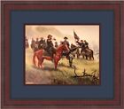 Mort Kunstler Civil War Robert E Lee's Old War Horse Custom Framed Print
