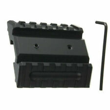 45 Degree Offset Dual Side Rail Angle Mount 6 Slot Tactical For Picatinny Weaver