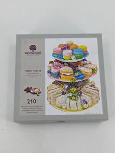 Wentworth Wooden Jigsaw Puzzle Multicolor 1060801 Tiered Treats 210 Pieces
