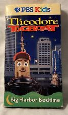 Theodore Tugboat Big Harbor Bedtime VHS Tape 1998 PBS Kids Cartoon Show Rare