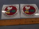 2 1969 Woodstock Festival Sticker Labels Bethel New York-peace love and dove :)