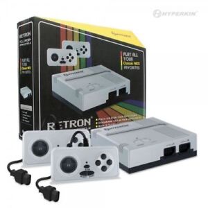 HOT BRAND NEW Hyperkin Retron 1 NES Video Game Silver Gaming Console System