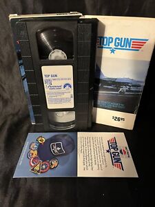 New ListingTop Gun VHS Very Rare Promotional Slipcover, Diet Pepsi Ad