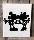 Mickey Minnie Kiss Vinyl Sticker Decal Tumbler Laptop Car Cup Pick Color Size