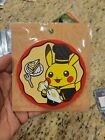 Pokemon Cafe Japan Pastry Chef Pikachu Reservation Only Rubber Drink Coaster