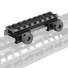 Low Profile Scope Riser 0.5 Inch See Through Mount 20mm Picatinny Rail 8 Slots