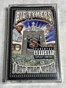 Big Tymers I Got That Work Cassette Tape 2000 Cash Money Hip Hop Untested