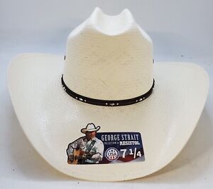 Resistol Kingman 10X Straw Cowboy Hat  - RSKNGK-304081 Size 7 1/4