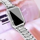 For Apple Watch Series SE 6 5 4 3 38mm-44mm Diamond Bling Band Case iWatch Strap