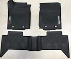 Tacoma OEM Floor Liners All-Weather TRD Pro Double Cab ATM PT908-35200-02 (For: 2021 Toyota Tacoma)