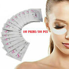100 pairs or 200pcs Under Eye Gel Pads Patch Lint  Eyelash Extension Tape Mask