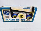 Vintage SCRAMBLER 200  Roller Skates, BY GLOBE-United BLUE ADJUSTABLE 6.5