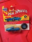 Hot Wheels Custom Mustang, Blue, 1993 Vintage Series, Redlines, MOC