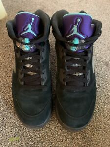 Size 11.5 - Air Jordan 5 Retro Black Grape