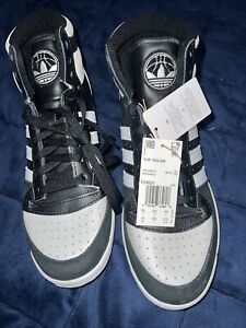 NEW Adidas Top Ten RB FZ6021 Original Hi Top Black Casual Shoe Sneaker Mens 10