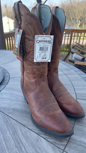 NEW Ariat Heritage Women’s Size 9B Brown Leather Western Cowboy Boots