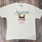 Paramore 2023 Tour Concert 2-Sided Shirt XL White Merch Promo Hayley Williams
