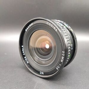 Rare M42 Mount [ MINT ] Cosina MC 20mm f/3.8 SLR MF Wide Angle Lens from JAPAN