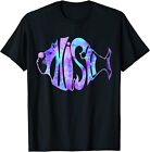 NEW LIMITED Tie-Dye Fish Phish-Jam Fishing Fisherman Gift T-Shirt - MADE IN USA
