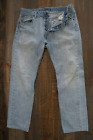 Levis 501 Button Fly Distressed Jeans Mens 33x30 (SEE PICS 4 MEAS) 100% Cotton