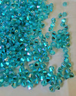 Swarovski Crystal 5328 4mm bicone beads, Light Turquoise AB2X (36 pcs)