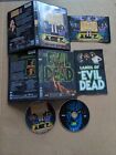 The Evil Dead I & II Sam Raimi Horror DVD Lot  Anchor Bay w/ Inserts - Tested