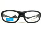 Wiley X Safety Eyeglasses Frames Gamer 1812 Matte Black Grey w Strap 57-18-135