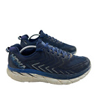 HOKA One One Clifton 4 X OV Mens Size 11 Blue Lace Up Running Shoes