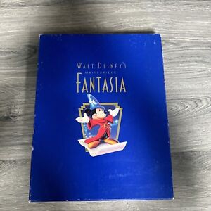 New ListingWalt Disney's Masterpiece Fantasia Deluxe Collector's Edition CD VHS CERT LITHO
