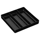 ERNST Tool Garage Organizer Tray Black 3-Compartments