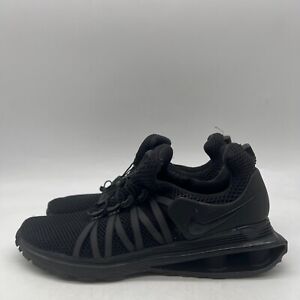 Nike Shox Gravity AQ8554-001 Womens Black Round Toe Low Top Running Shoes Size 8